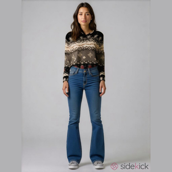 Talbots Hand Knit Sweater, Christmas, SZ M, PTP 19”, L 23”, Beautiful Sweater - Picture 5 of 13